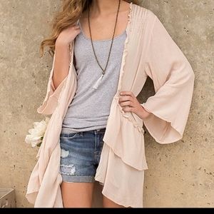 Joyfolie One Size Kiera Wrap. Mommy & Me, Sister set. Blush color